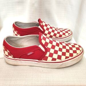 Red & White Vans